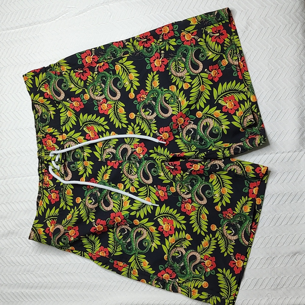 Dragonball Z swim trunks shorts Sz Small